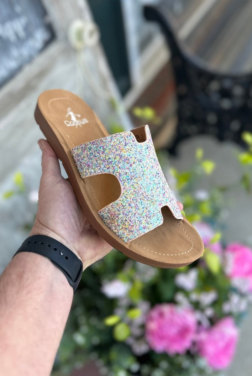 Corkys | Bogalusa | Womens Sandals | Mermaid Glitter - Corkys Sandals -Jimberly's Boutique-Olive Branch-Mississippi