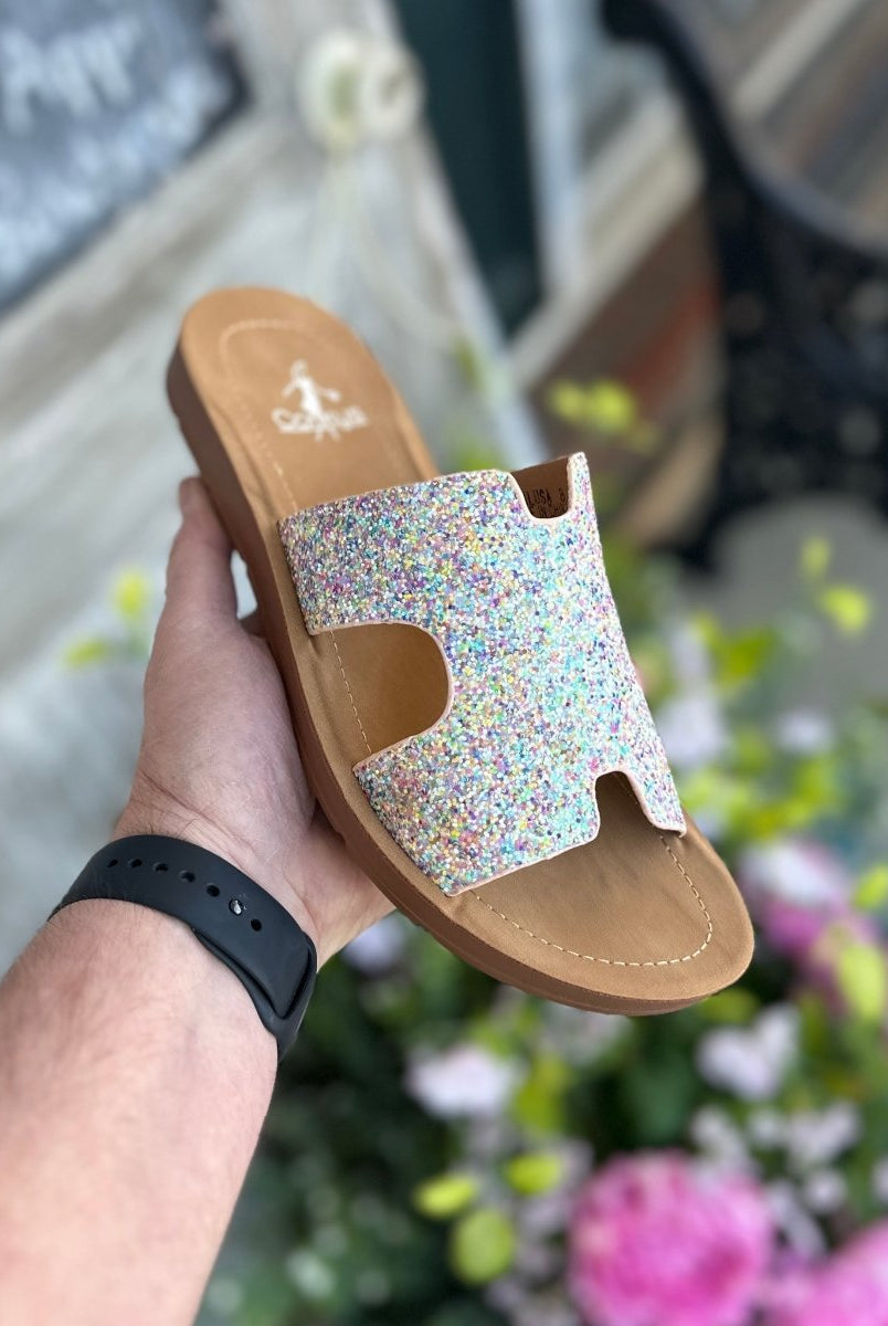 Corkys | Bogalusa | Womens Sandals | Mermaid Glitter - Corkys Sandals -Jimberly's Boutique-Olive Branch-Mississippi