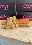 Corkys Hangover Sandals - Raffia - Corky Carley Wedges - Jimberly's Boutique - Olive Branch - Mississippi