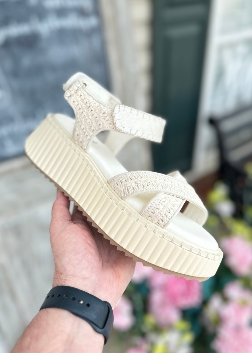 Corkys Total Catch - White - Corky Carley Wedges - Jimberly's Boutique - Olive Branch - Mississippi