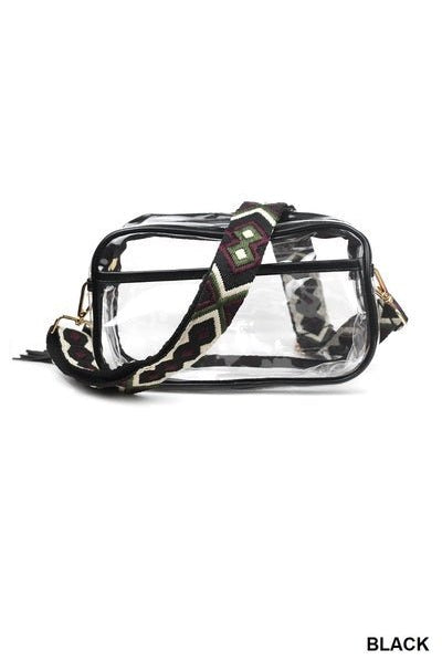 Courtney Clear Crossbody Bag - crossbody bag -Jimberly's Boutique-Olive Branch-Mississippi