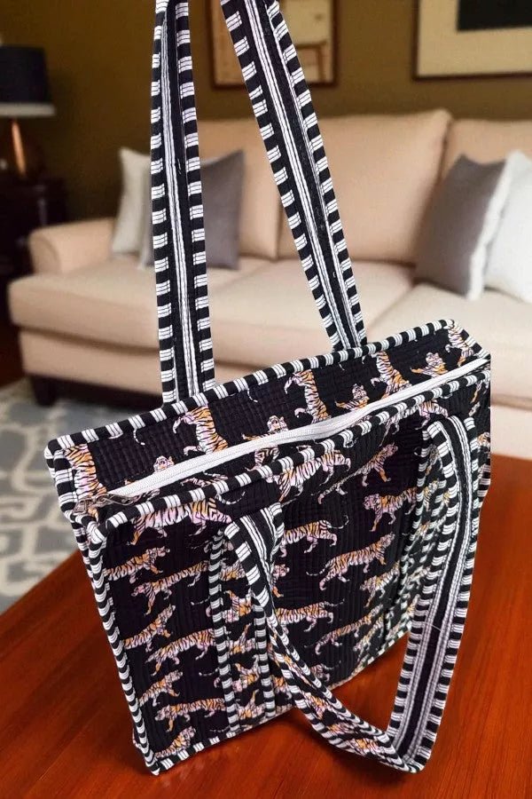 Couture Claws Tiger Print Tote Bag - Jimberly's Boutique - Olive Branch - Mississippi