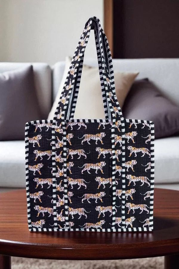 Couture Claws Tiger Print Tote Bag - Jimberly's Boutique - Olive Branch - Mississippi