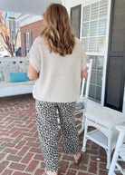Crissy Short Sleeve Sweater - Sand Beige - Casual Sweater - Jimberly's Boutique - Olive Branch - Mississippi
