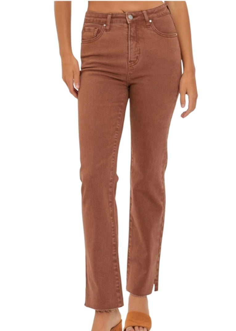 Crowley Espresso Tummy Control Jeans| Risen - risen jeans - Jimberly's Boutique - Olive Branch - Mississippi