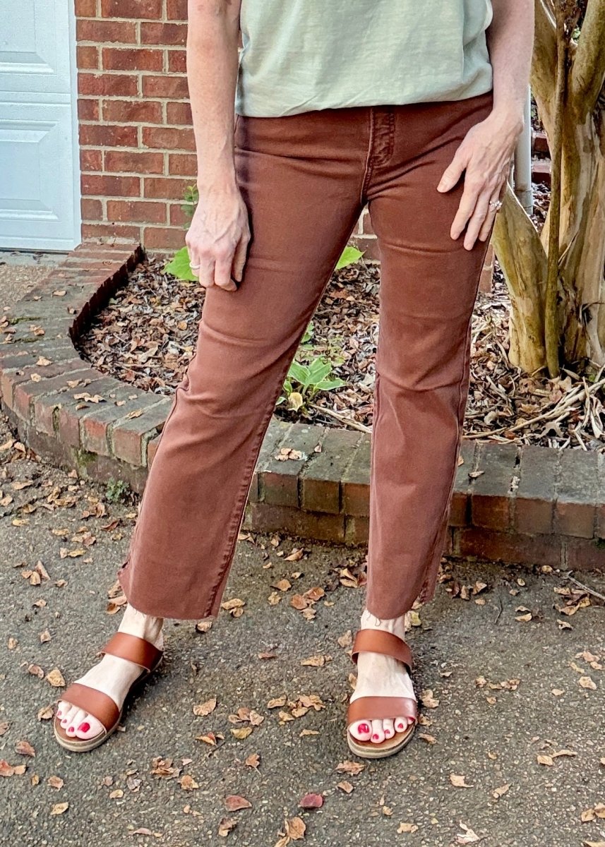 Crowley Espresso Tummy Control Jeans| Risen - risen jeans - Jimberly's Boutique - Olive Branch - Mississippi