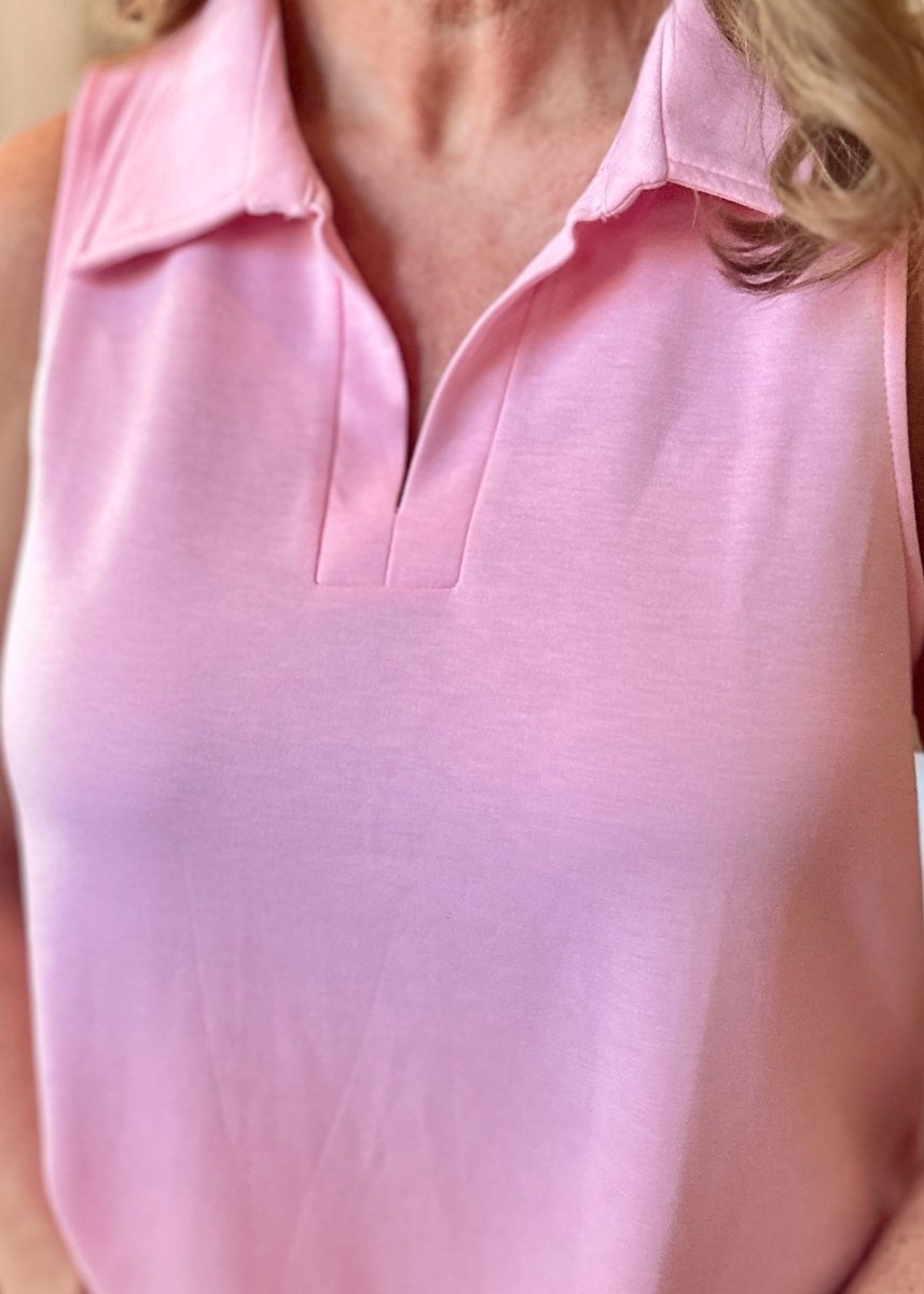 Cruise Sleeveless Dress - Blush Pink | Dear Scarlett - Casual Dress - Jimberly's Boutique - Olive Branch - Mississippi