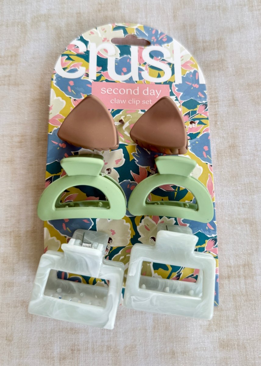 Crush Second Day Claw Clip Set - Hair Clip - Jimberly's Boutique - Olive Branch - Mississippi