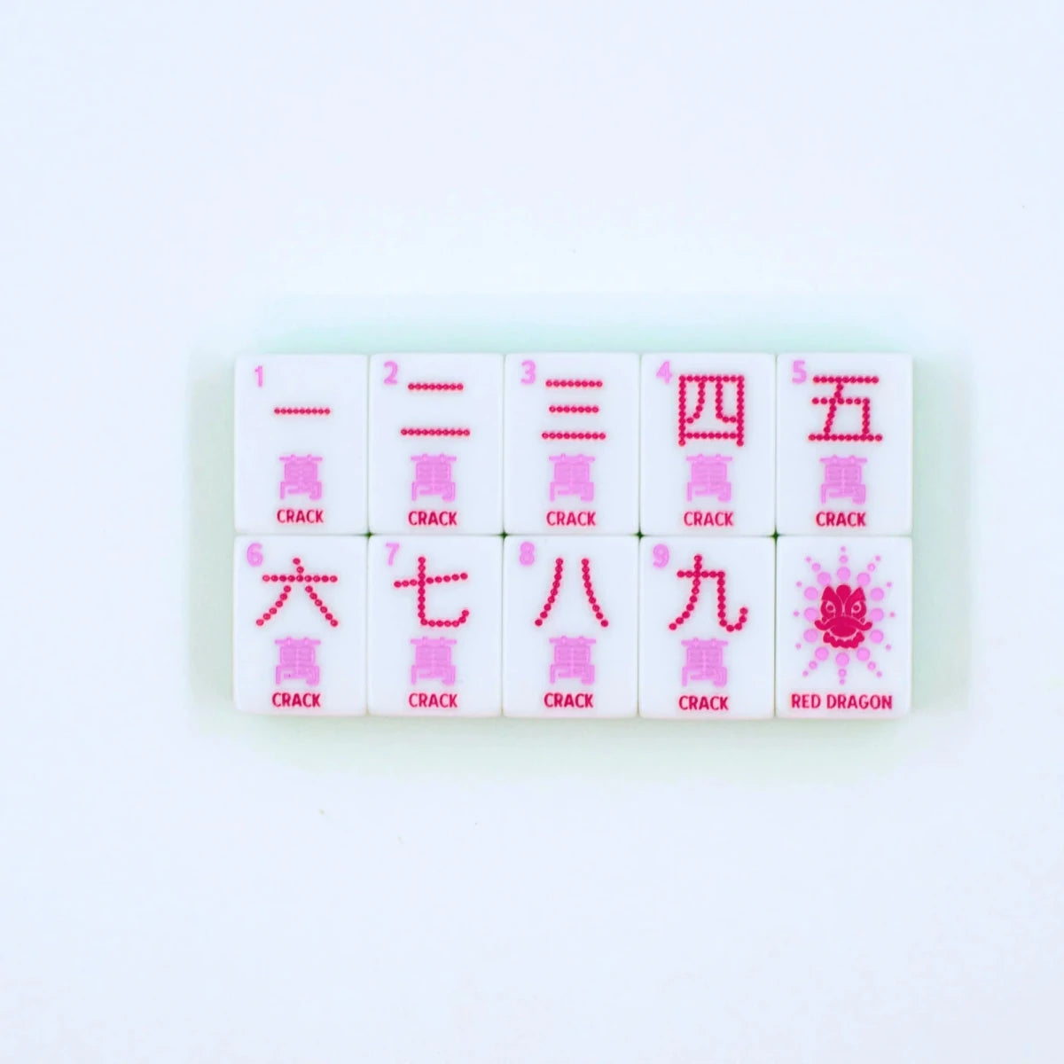 Crystal Confetti Citrus Green Mahjong Tiles | My Fair Mahjong - Mahjong Tiles - Jimberly's Boutique - Olive Branch - Mississippi