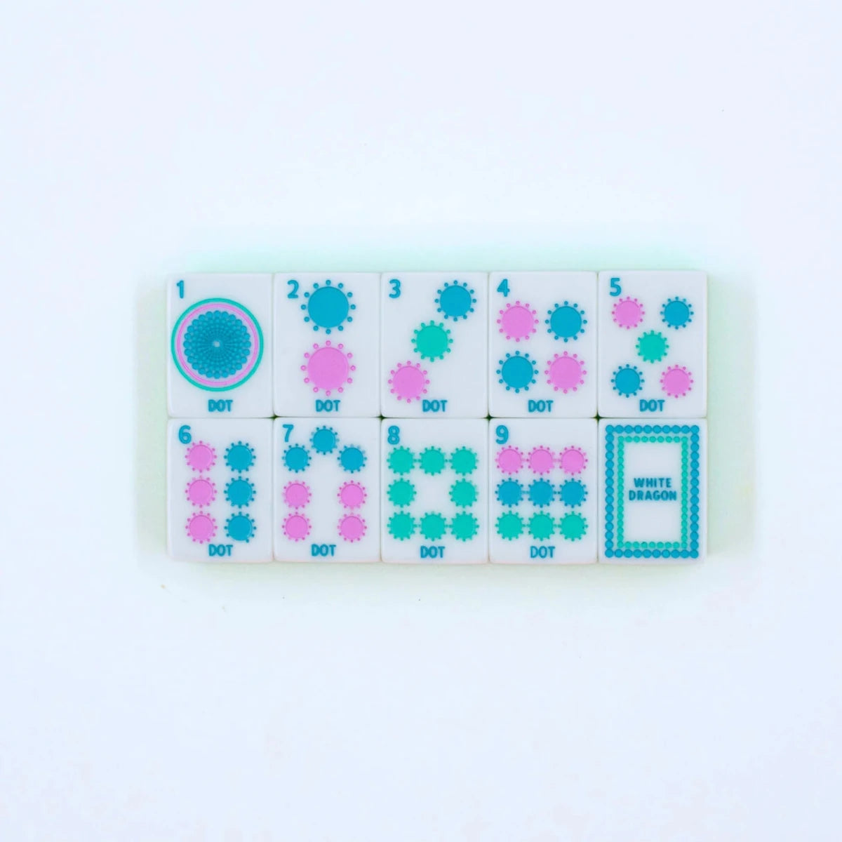 Crystal Confetti Citrus Green Mahjong Tiles | My Fair Mahjong - Mahjong Tiles - Jimberly's Boutique - Olive Branch - Mississippi