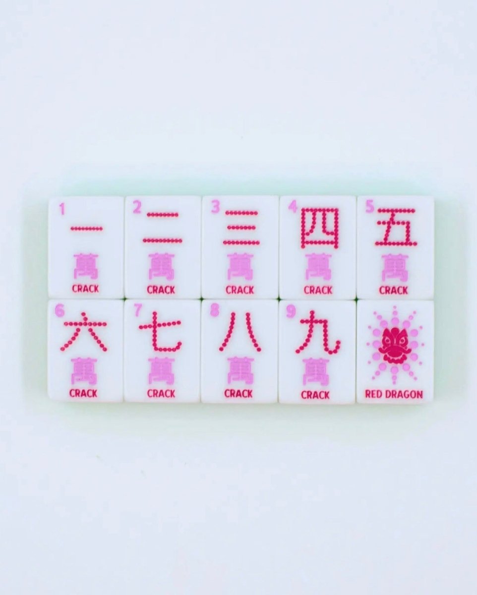 Crystal Confetti Purple Mahjong Tiles | My Fair Mahjong - Mahjong Tiles -Jimberly's Boutique-Olive Branch-Mississippi