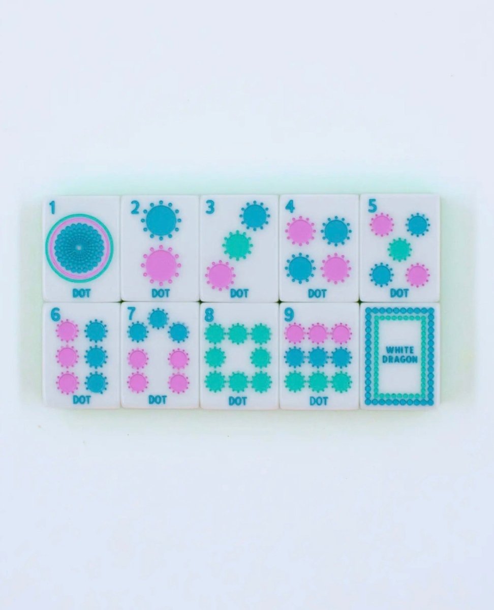 Crystal Confetti Purple Mahjong Tiles | My Fair Mahjong - Mahjong Tiles -Jimberly's Boutique-Olive Branch-Mississippi