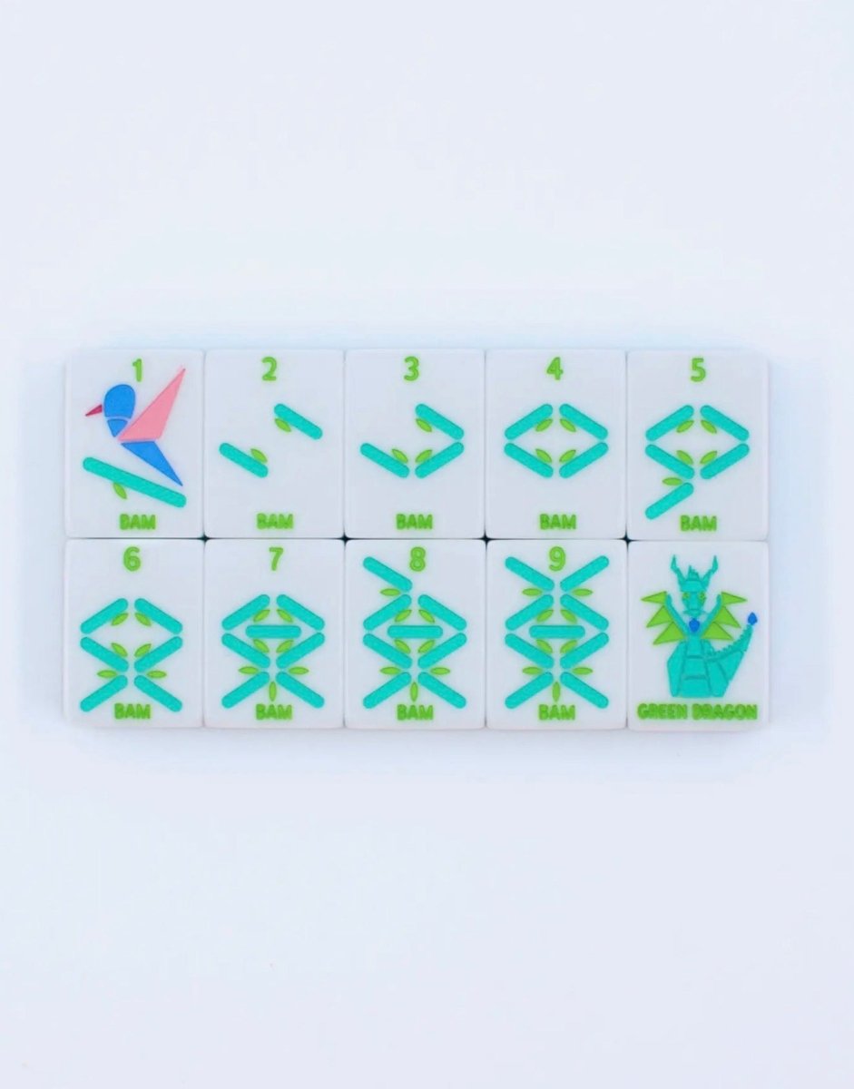 Crystal Confetti Purple Mahjong Tiles | My Fair Mahjong - Mahjong Tiles -Jimberly's Boutique-Olive Branch-Mississippi