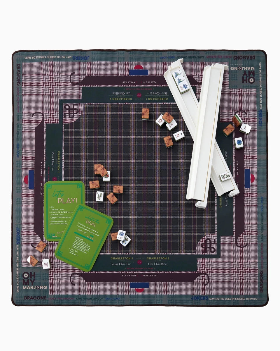 Dapper Mat In Tube | Oh My Mahjong - Mahjong Mat - Jimberly's Boutique - Olive Branch - Mississippi