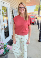 Darcy Dolman Sleeve Sweater - Heather Rust - Jimberly's Boutique-Olive Branch-Mississippi
