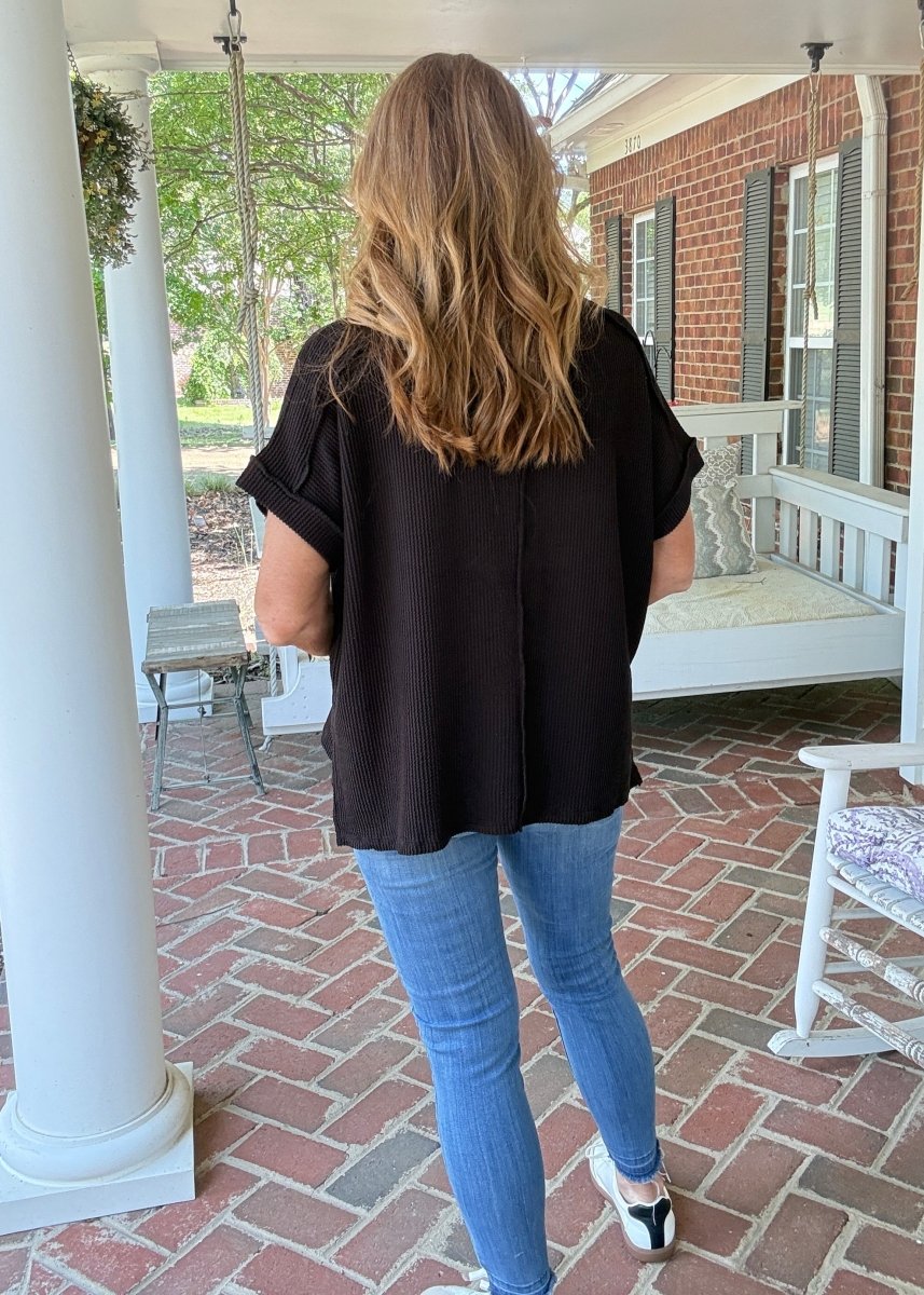 Day In The Life Top | Black - Zenana Casual Top -Jimberly's Boutique-Olive Branch-Mississippi