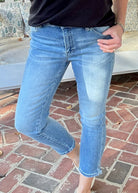 Delta Crop Skinny Jeans | Risen - risen jeans - Jimberly's Boutique - Olive Branch - Mississippi