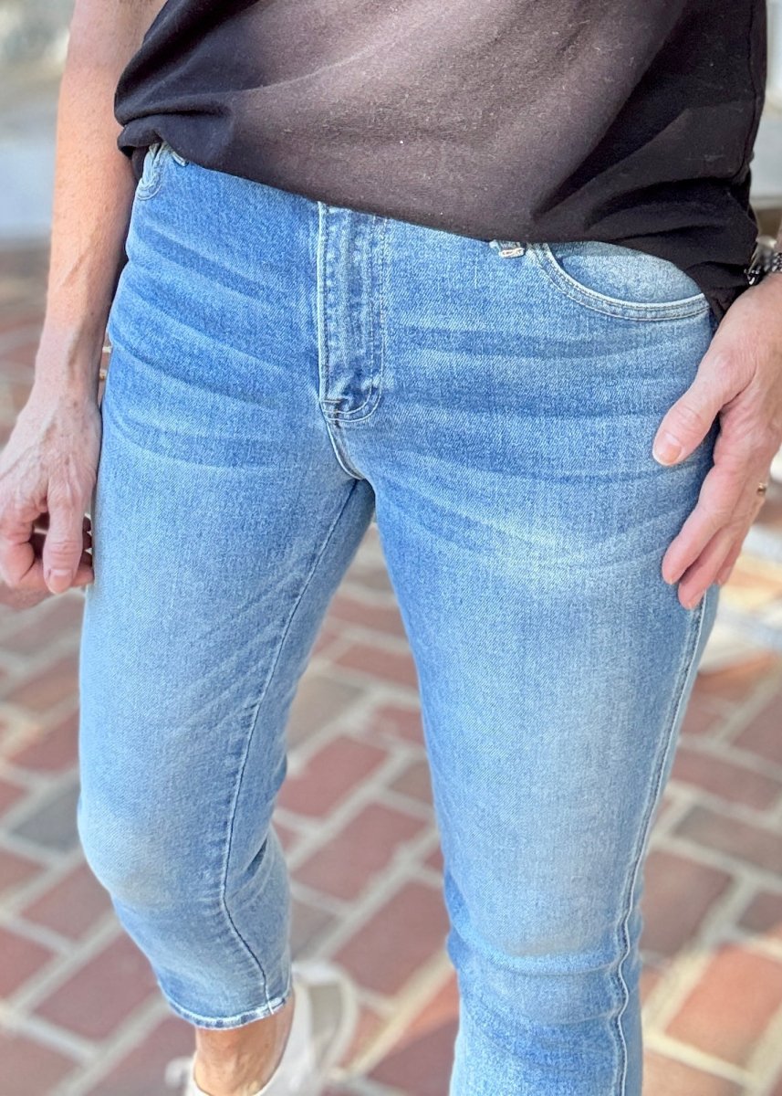 Delta Crop Skinny Jeans | Risen - risen jeans - Jimberly's Boutique - Olive Branch - Mississippi