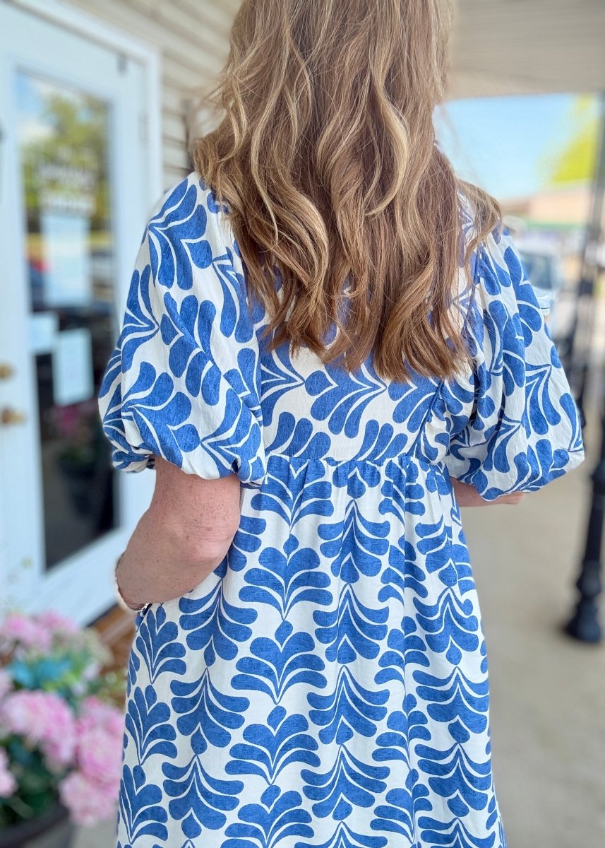 Denim Blue Boho Midi Dress | Jodifl - dress - Jimberly's Boutique - Olive Branch - Mississippi