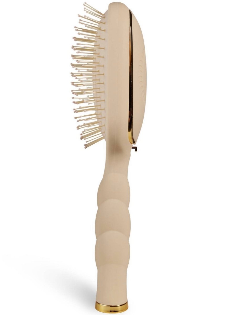 Detangler Hair Brush for Medium Hair – Full Size - Tan - Teleties Hair Brush - Jimberly's Boutique - Olive Branch - Mississippi