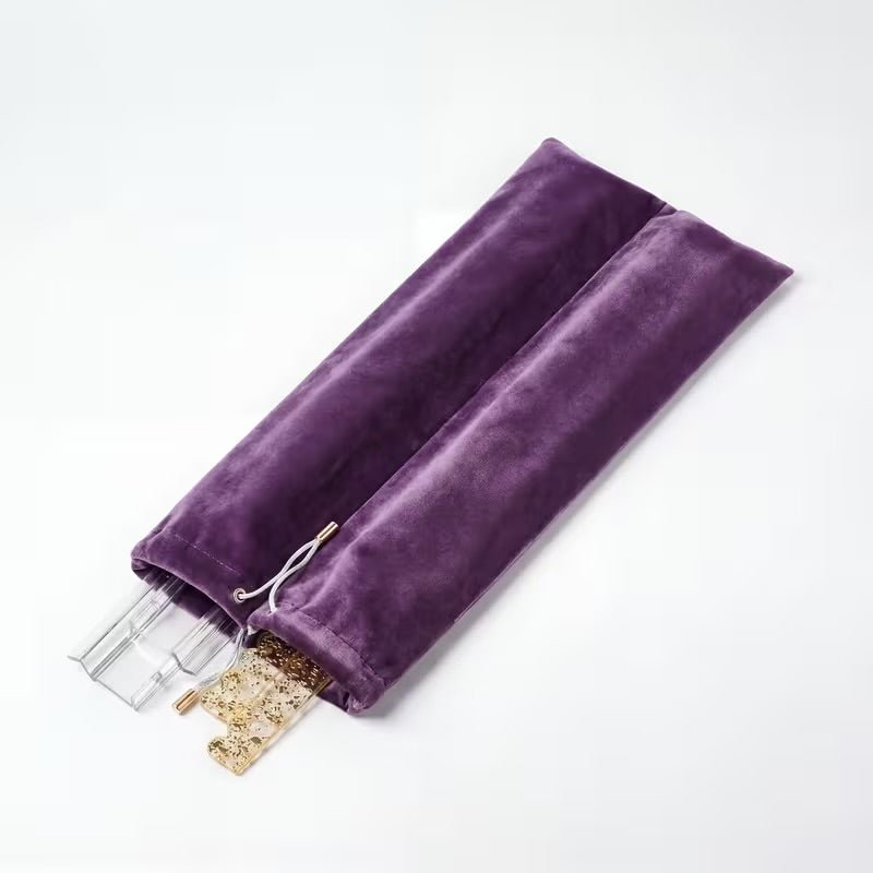 Double Layer Velvet Mahjong Rack Bag - Mahjong rack bag -Jimberly's Boutique-Olive Branch-Mississippi