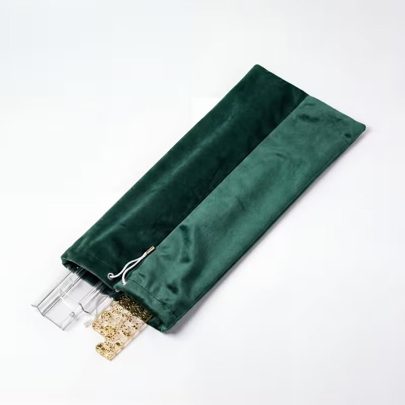 Double Layer Velvet Mahjong Rack Bag - Mahjong rack bag -Jimberly's Boutique-Olive Branch-Mississippi