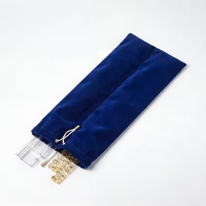 Double Layer Velvet Mahjong Rack Bag - Mahjong rack bag -Jimberly's Boutique-Olive Branch-Mississippi