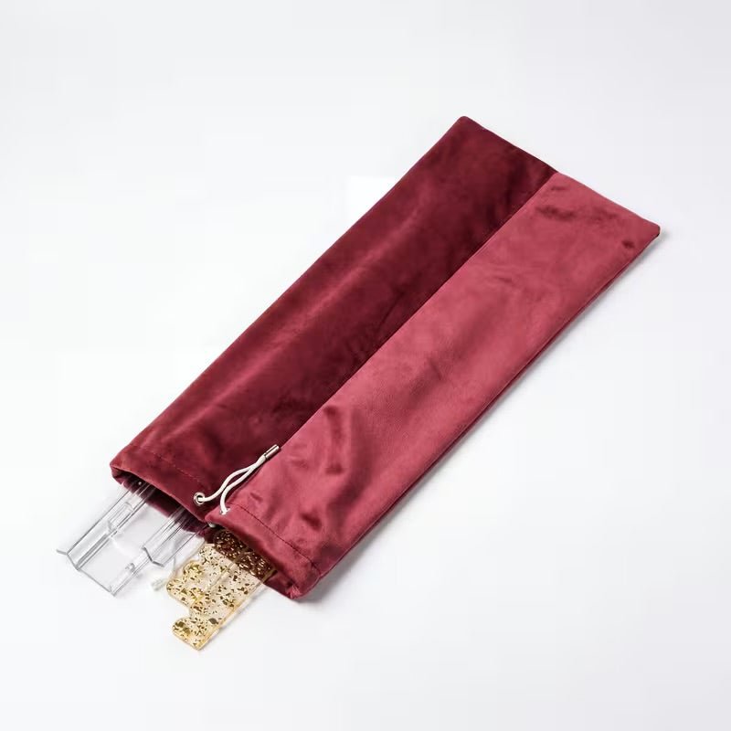 Double Layer Velvet Mahjong Rack Bag - Mahjong rack bag -Jimberly's Boutique-Olive Branch-Mississippi