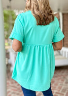 Enchanted Empire Waist Top - Mint Green (jimberly's Deal) - Casual Top - Jimberly's Boutique - Olive Branch - Mississippi