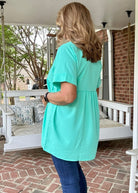 Enchanted Empire Waist Top - Mint Green (jimberly's Deal) - Casual Top - Jimberly's Boutique - Olive Branch - Mississippi