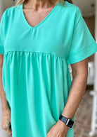 Enchanted Empire Waist Top - Mint Green (jimberly's Deal) - Casual Top - Jimberly's Boutique - Olive Branch - Mississippi