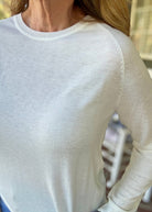 Everyday Classic Crew Neck Sweater - Ivory - Jimberly's Boutique-Olive Branch-Mississippi