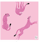 Flirty Leopards Petal Pink Mahjong Mat | Bespoke - Mahjong Mat -Jimberly's Boutique-Olive Branch-Mississippi