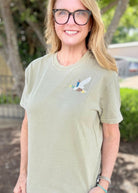Flying Mallard Embroidered Comfort Colors SS Tshirt - Embroidered Comfort Colors -Jimberly's Boutique-Olive Branch-Mississippi