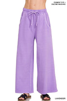 French Terry Enzyme Wash Pants - Lavender - casual pants - Jimberly's Boutique - Olive Branch - Mississippi