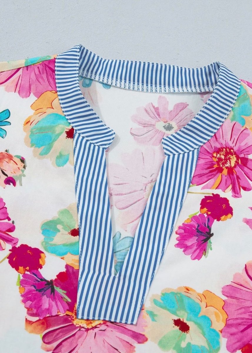 Gemma Floral Top - Jimberly's Boutique-Olive Branch-Mississippi
