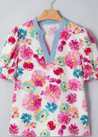 Gemma Floral Top - Jimberly's Boutique-Olive Branch-Mississippi