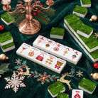 Geode Green Glam Mahjong Tiles | Brewtifully - Mahjong Tiles -Jimberly's Boutique-Olive Branch-Mississippi
