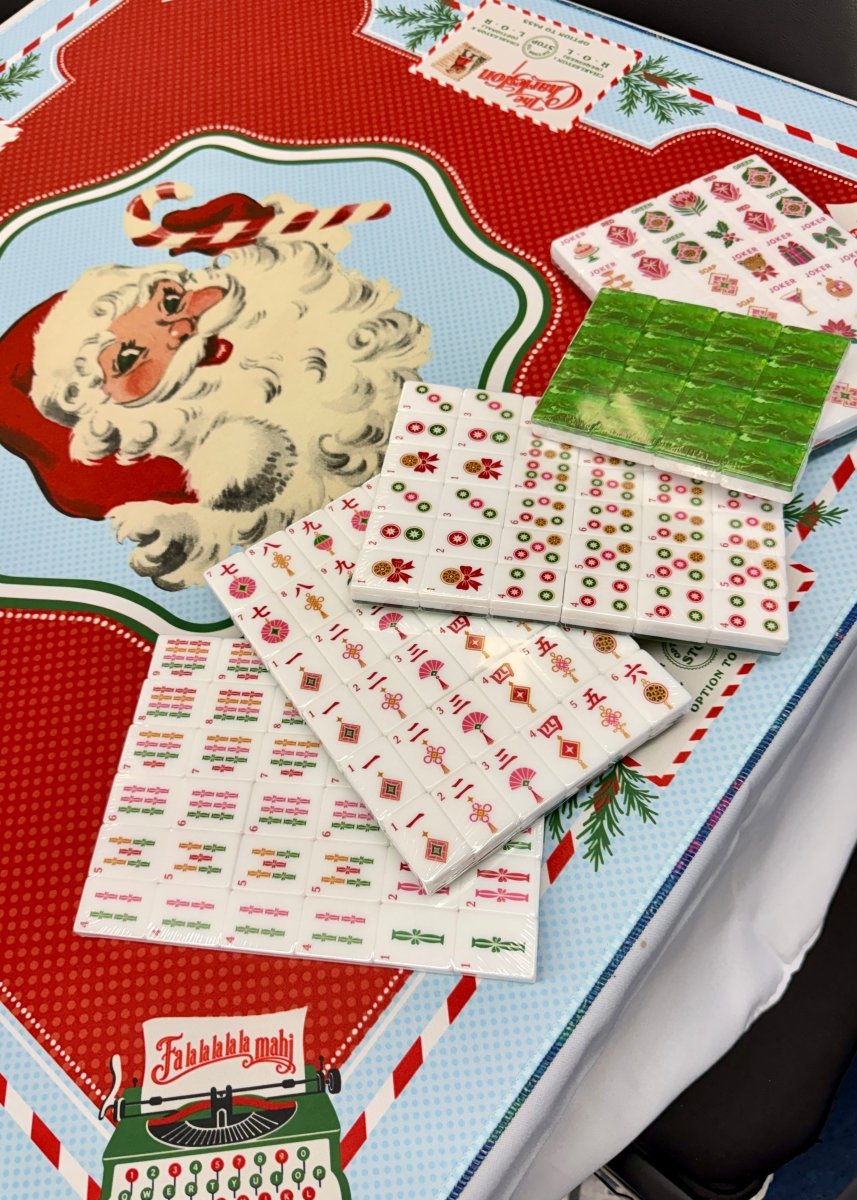 Geode Green Glam Mahjong Tiles | Brewtifully - Mahjong Tiles -Jimberly's Boutique-Olive Branch-Mississippi