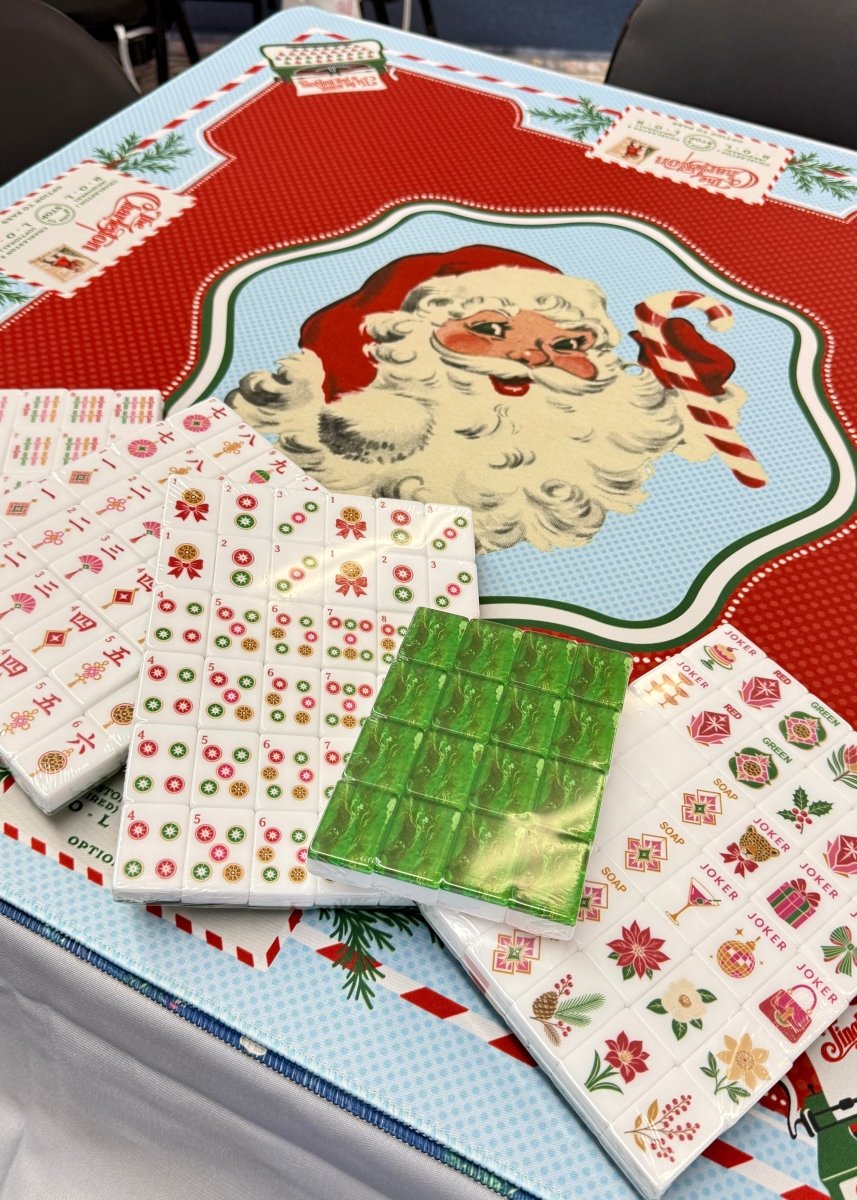 Geode Green Glam Mahjong Tiles | Brewtifully - Mahjong Tiles -Jimberly's Boutique-Olive Branch-Mississippi
