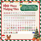 Geode Red Glam Mahjong Tiles | Brewtifully - Mahjong Tiles -Jimberly's Boutique-Olive Branch-Mississippi
