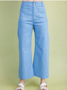 Gigio Cropped Pants - Blue - Jimberly's Boutique-Olive Branch-Mississippi