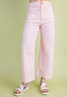 Gigio Cropped Pants - Pink - Jimberly's Boutique - Olive Branch - Mississippi