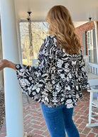 Glendor Babydoll Top - Black - Umgee Top - Jimberly's Boutique - Olive Branch - Mississippi