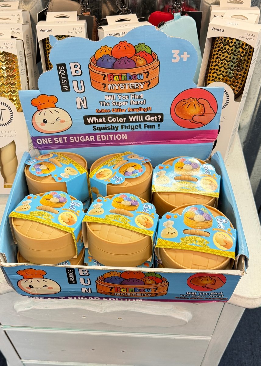 Glitter and Solid Mystery Dumpling Squishies - Dumpling - Jimberly's Boutique - Olive Branch - Mississippi