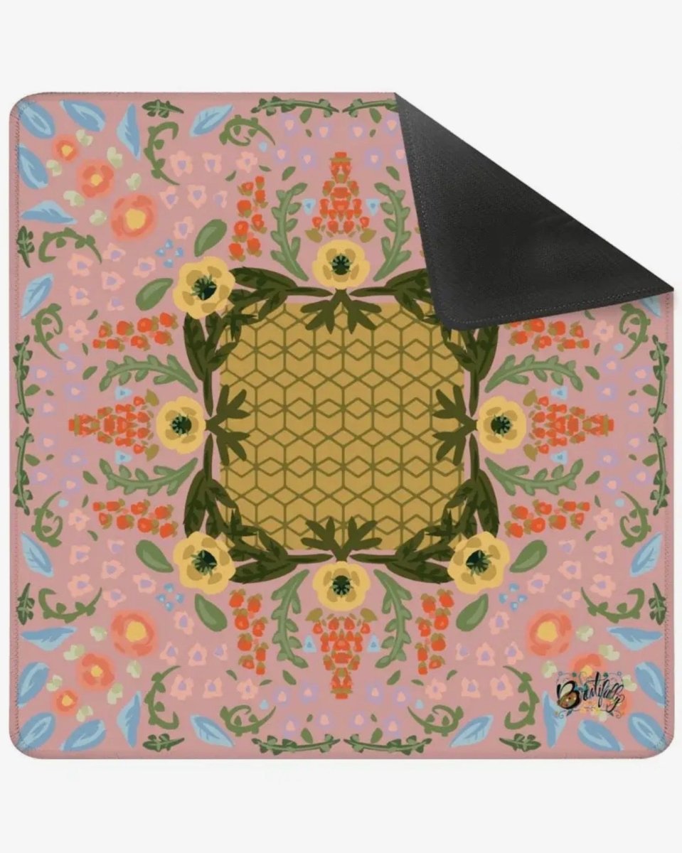 Grandma’s China Cabinet - Pink - Mahjong Mat | Brewtifully - Jimberly's Boutique - Olive Branch - Mississippi