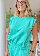 Hamptons French Terry Short Set - Mint - short set - Jimberly's Boutique - Olive Branch - Mississippi