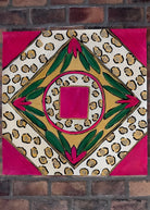 Hand Painted Mahjong Mat - Angled Leopard - Mahjong Mat -Jimberly's Boutique-Olive Branch-Mississippi