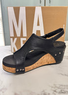 Hannah Platform Sandal - Black - Platform Sandals - Jimberly's Boutique - Olive Branch - Mississippi