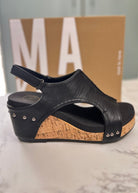 Hannah Platform Sandal - Black - Platform Sandals - Jimberly's Boutique - Olive Branch - Mississippi